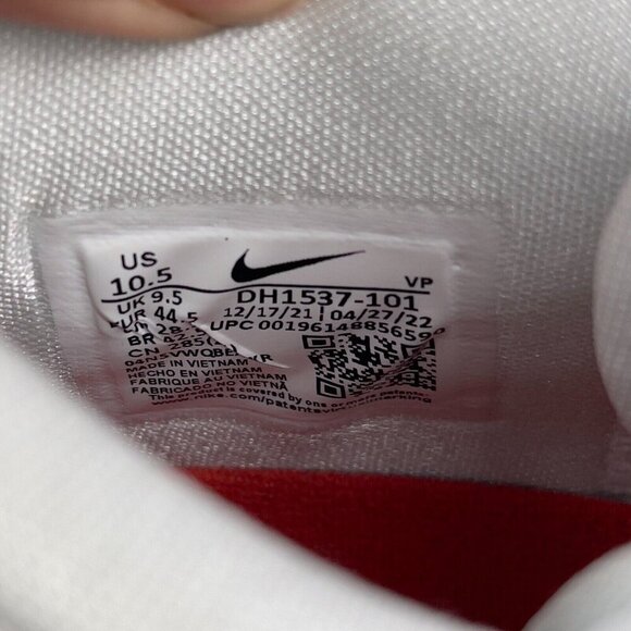 Nike Cosmic Unity 2 Basketball Shoe Gray Orange Size 10.5 DH1537-101 NWOB - Picture 10 of 10